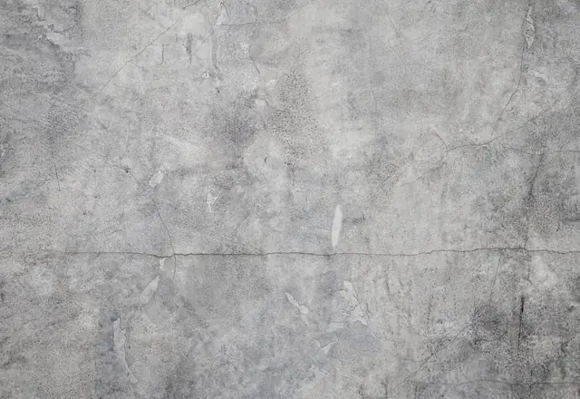 Smooth gray troweled concrete surface