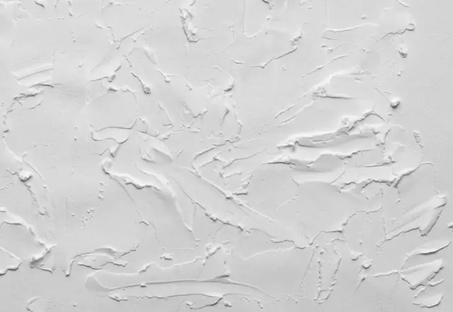 Close-up of knockdown wall texture